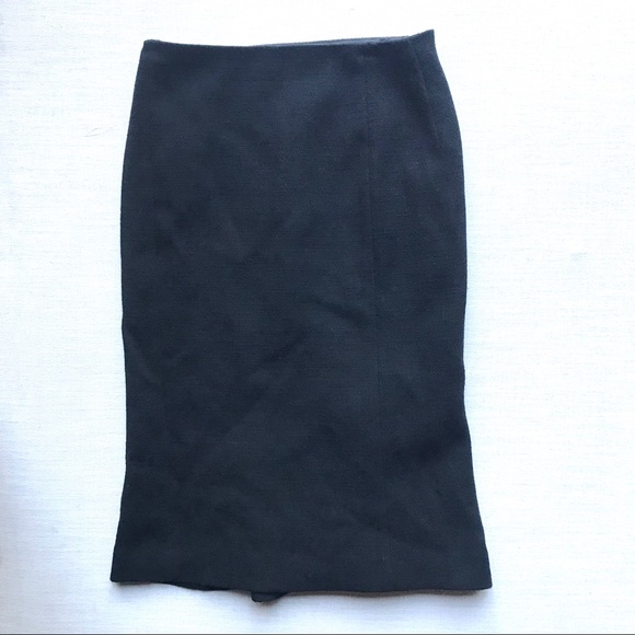 Ralph Lauren Purple Label Black Wool Skirt Suit 4 - Picture 6 of 8